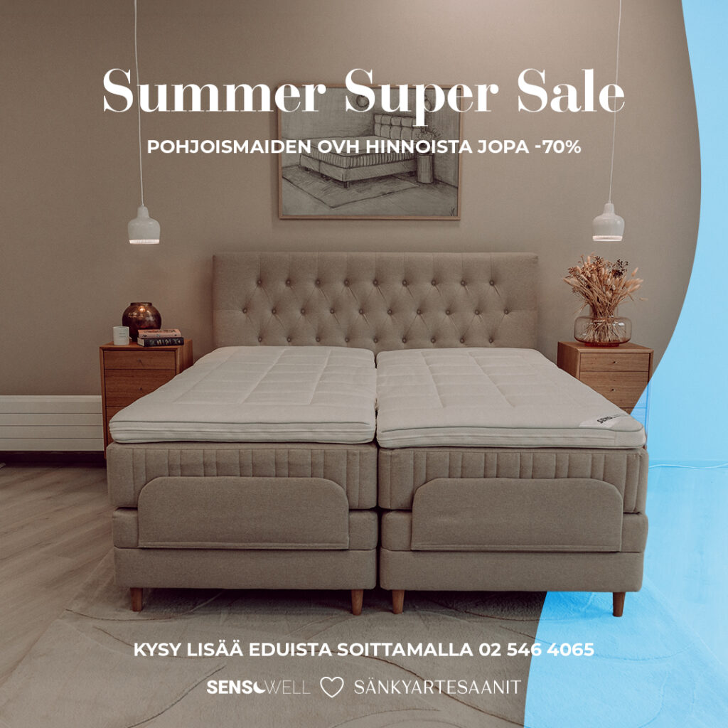 Hypnosé-moottorisänky Summer SUPER SALE