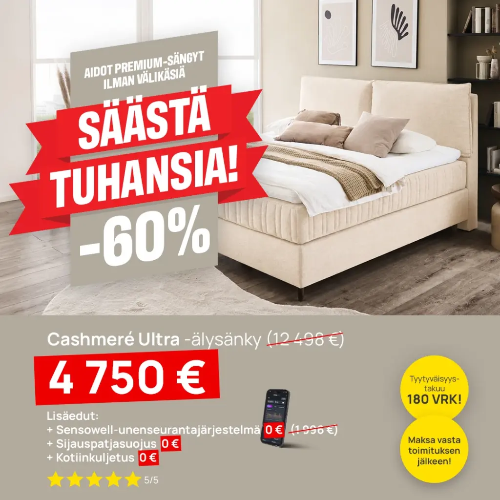 Cashmeré Ultra -jenkkisänky